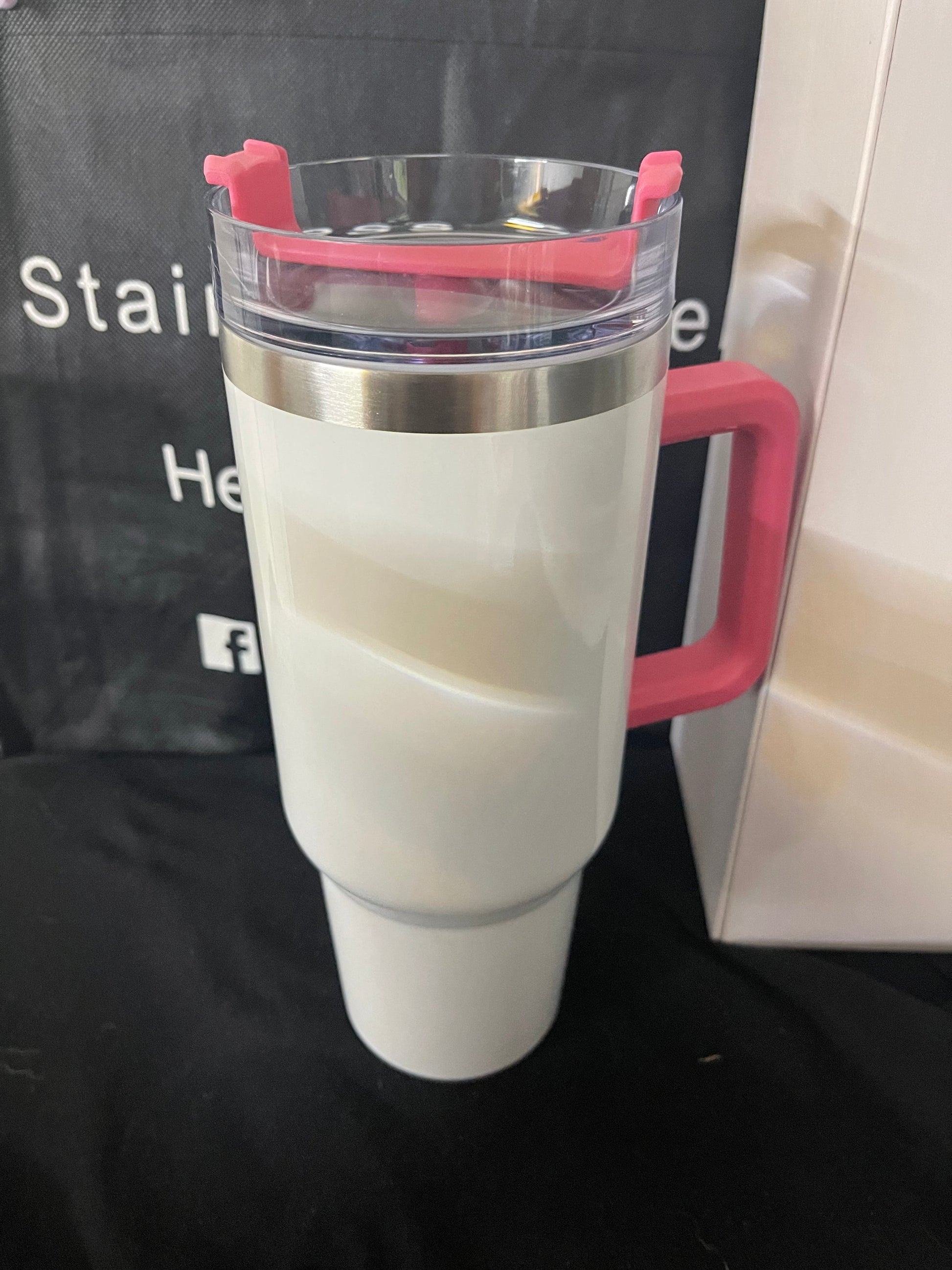 40 oz 2.0 Color w/ Handle Sublimation Tumbler – Stainless Steel Heaven LLC